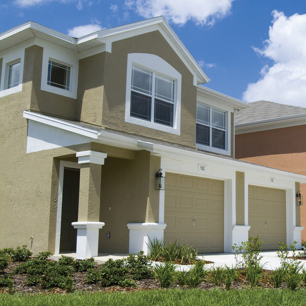 exterior wall application for cement board