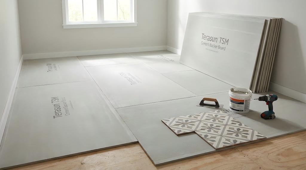 Cement Board Underlayment for Tile: Installation Guide | Terasun